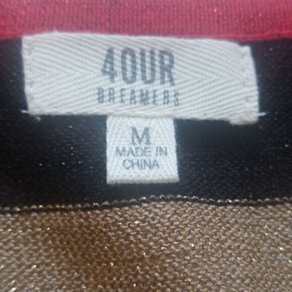 4OUR Dreamers Give Rainn Knit Tank Top,  NWT, M - Picture 6 of 7